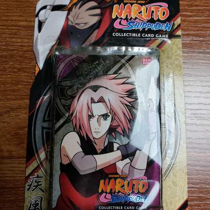 A New Chronicle - Set 12 - Blister Booster Pack x1 - Sakura Art - Naruto CCG Card Game - Sealed 
