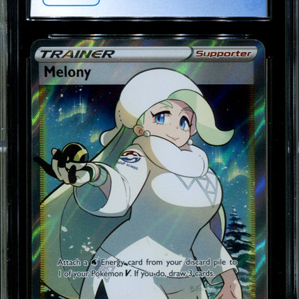 Melony - 195/198 - CGC 9 - Chilling Reign - Full Art - Pokemon - 91316