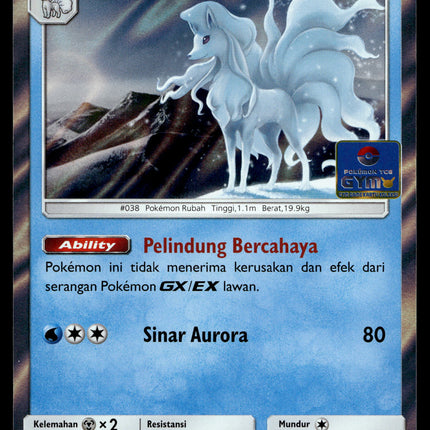 Alolan Ninetales - 040/SM-P - NM - Indonesian Gym - Promo - Pokemon - B1-43