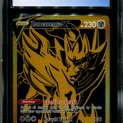 Zamazenta V - SWSH077 - CGC 9.5 - Black Star Promos - Ultra Rare - Pokemon - 94343
