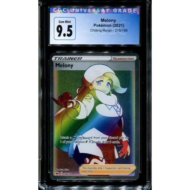 Melony - 218/198 - CGC 9.5 - Chilling Reign - Hyper Rare - Pokemon - 91294