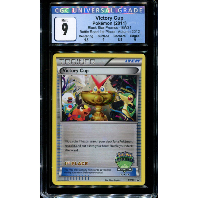 Victory Cup - BW31 - CGC 9 Mint - Battle Road 1st Place Autumn 2012 - 36171