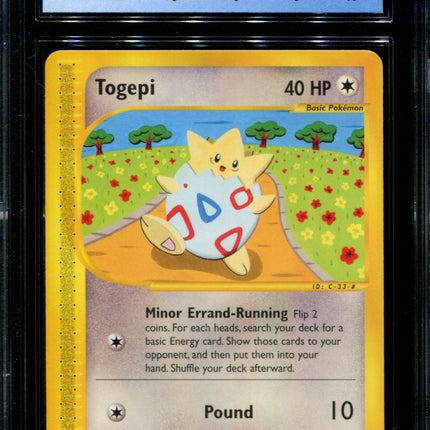 Togepi - 114/147 - CGC 9 Mint - Aquapolis - Pokemon - 37349