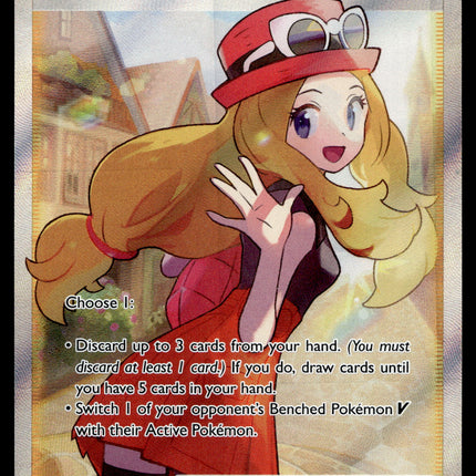 Serena - 193/195 - NM - Full Art - Silver Tempest - Pokemon - C3-19