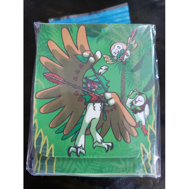 Decidueye & Rowlet Attacking - Sealed Deck Box - Top Loading - Japanese - Pokemon Center