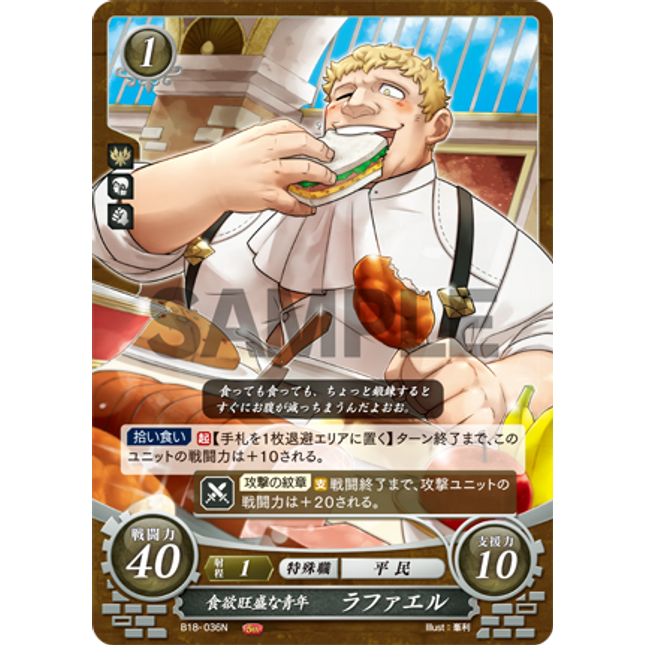 Raphael: Youth With a Big Appetite - B18-036N