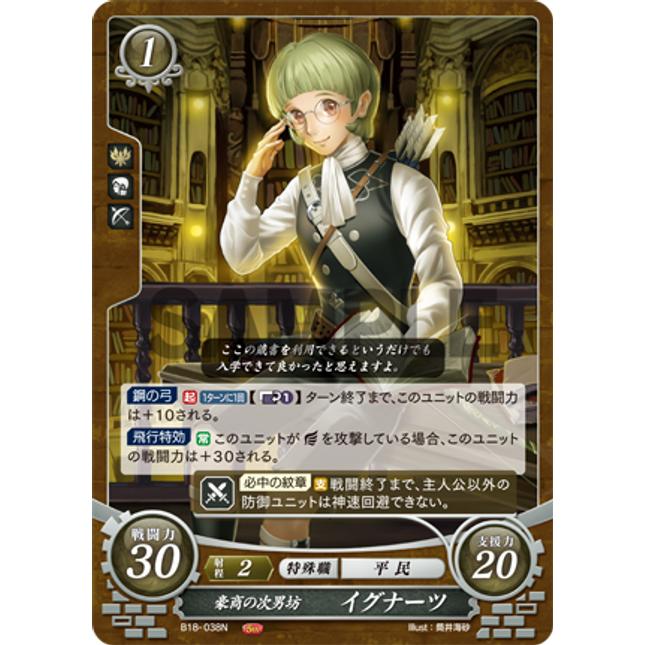 Ignatz: Second Son of a Wealthy Merchant - B18-038N