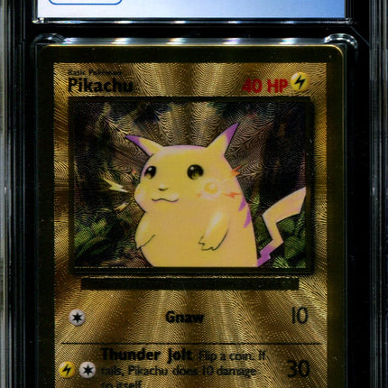 Pikachu - 58/102 - CGC 8.5 - Metal Card - Celebrations - Pokemon - 59070