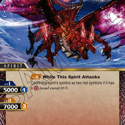 Nebula Dragon - BSS01-006 - Foil Common - Near Mint - Dawn of History - Battle Spirits Saga