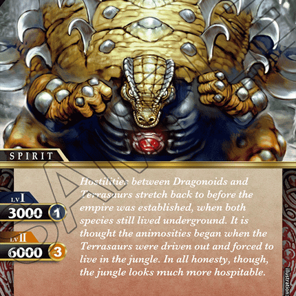 Ankylosauroid Gaston - BSS01-011 - Foil Common - Near Mint - Dawn of History - Battle Spirits Saga