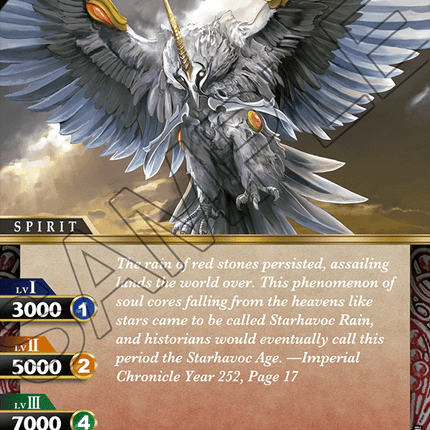 Bearded Eagle - BSS01-019 - Common - Near Mint - Dawn of History - Battle Spirits Saga