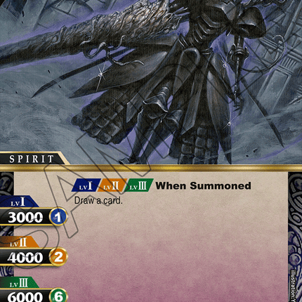 Dark Lancer Cavaliere - BSS01-046 - Foil Common - Near Mint - Dawn of History - Battle Spirits Saga