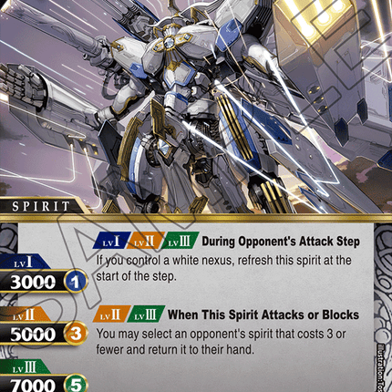 Fortress God Knight Odin Type-X - BSS01-052 - Rare - Near Mint - Dawn of History - Battle Spirits Saga