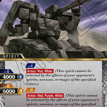 Type-90 Tankmobile - BSS01-058 - Foil Common - Near Mint - Dawn of History - Battle Spirits Saga