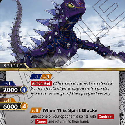 Snowflaken - BSS01-068 - Uncommon - Near Mint - Dawn of History - Battle Spirits Saga