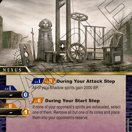 Abandoned Guillotine - BSS01-105 - Uncommon - Near Mint - Dawn of History - Battle Spirits Saga