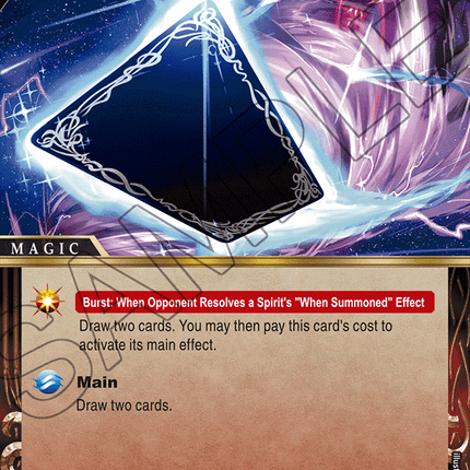 Starblessed Draw - BSS01-118 - Foil Uncommon - Near Mint - Dawn of History - Battle Spirits Saga