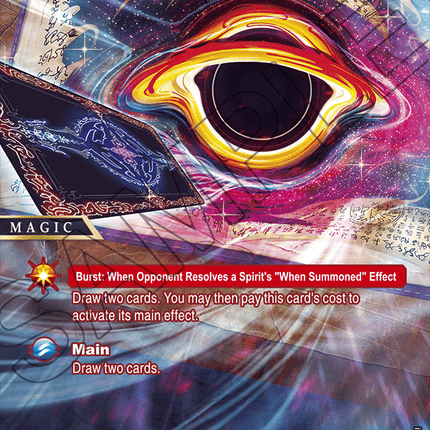 Starblessed Draw - BSS01-118 - SPR - Near Mint - Dawn of History - Battle Spirits Saga