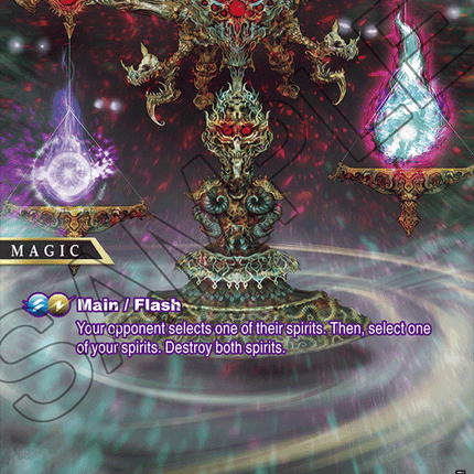 Deadly Balance - BSS01-122 - SPR - Near Mint - Dawn of History - Battle Spirits Saga