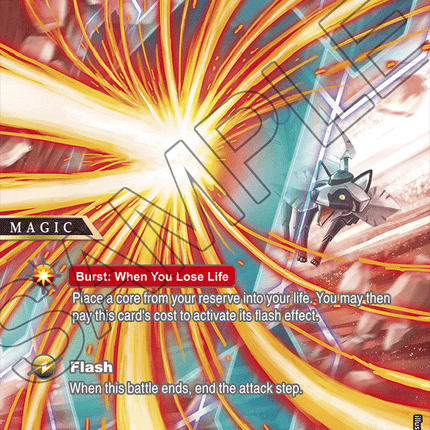 Absolute Ice Shield - BSS01-127 - SPR - Near Mint - Dawn of History - Battle Spirits Saga
