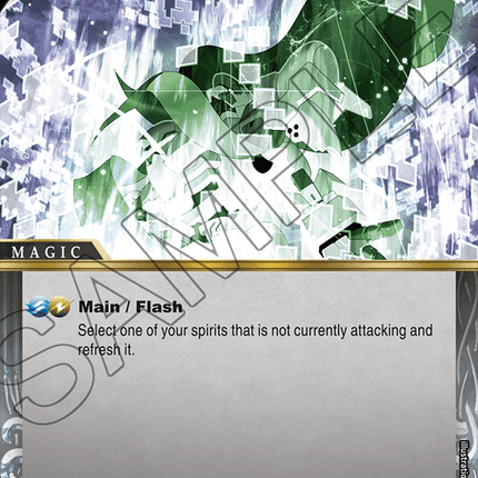 Regain - BSS01-128 - Foil Uncommon - Near Mint - Dawn of History - Battle Spirits Saga
