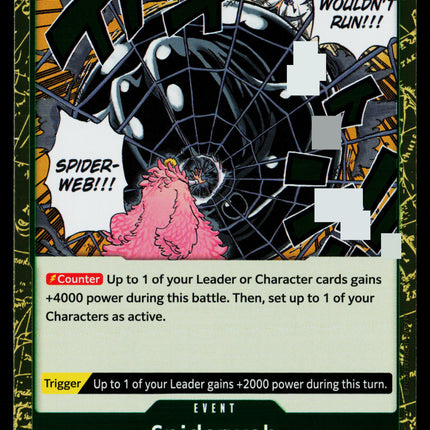 Spiderweb - OP04-035 - NM - Rare - English OP04 - One Piece TCG