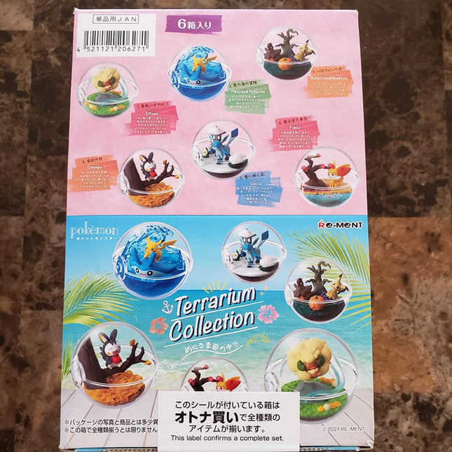 Pokemon - Terrarium Collection Four Season Vol. 2 - Sealed Box of 6 - Re-Ment