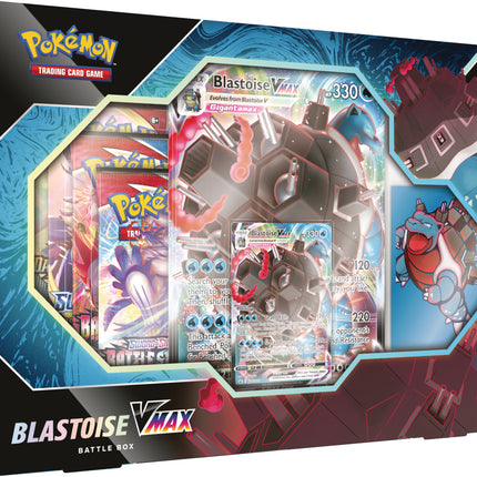 Blastoise Vmax Battle Box - Pokemon Collection Box x1 - Sealed - New