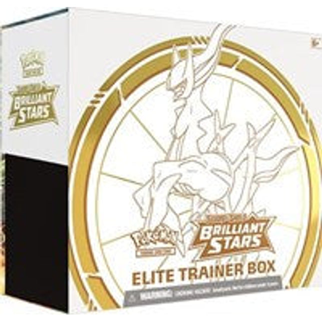 Brilliant Stars Elite Trainer Box Case (10x ETB) - Arceus Art - Sealed - New