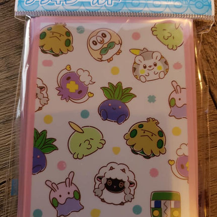 Cute Round Pokemon - Wooloo Rowlett and more - Pokemon Center - Set of 64 Sleeves