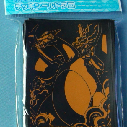 Charizard Vmax Black Background Sleeves - Set of 64 Sleeves - Japanese - Pokemon Center