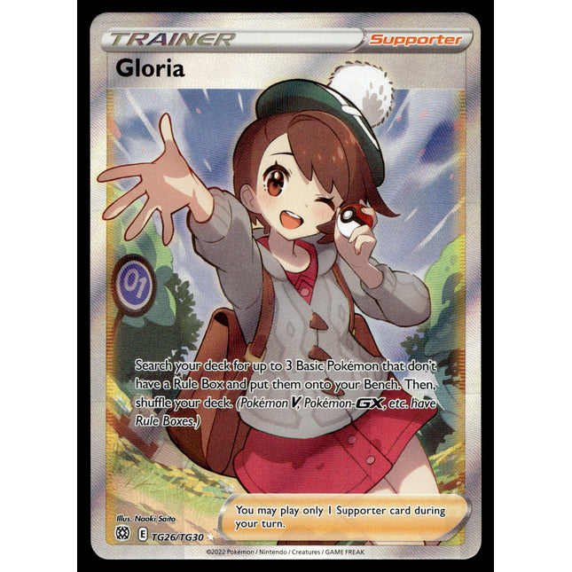 Gloria - TG26/TG30 - NM - Full Art - Brilliant Stars - Pokemon - C3-35