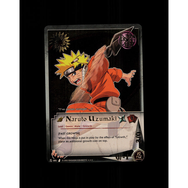 Naruto Uzumaki - 085 - NM - 1st Edition - Foil - Naruto CCG - D4-80