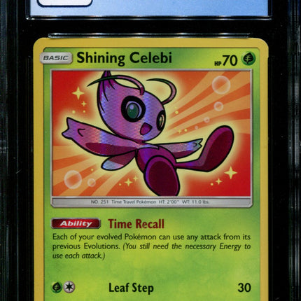 Shining Celebi - SM79 - CGC 8.5 - Black Star Promo - Shining Legends - Pokemon -  15162