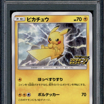 Pikachu - 126/S-P - PSA 10 - Promo - PikaPika Event - Pokemon Japanese - 21368
