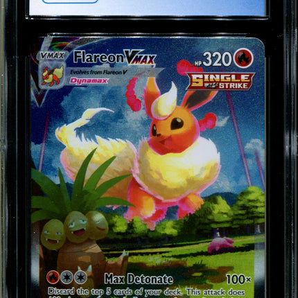 Flareon VMAX - SWSH180 - CGC 9 - Black Star Promos - Alternate Art - Pokemon - 92320
