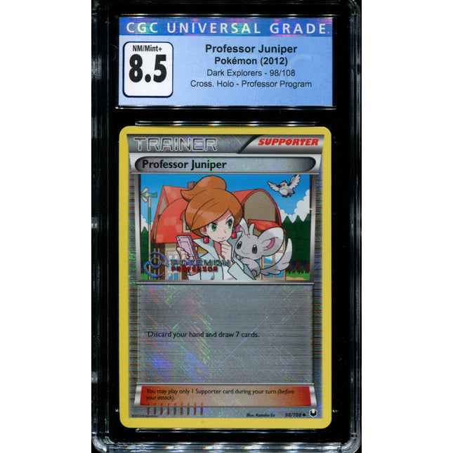 Professor Juniper - 98/108 - CGC 8.5 - Professor Program - Promo - Pokemon - 68350