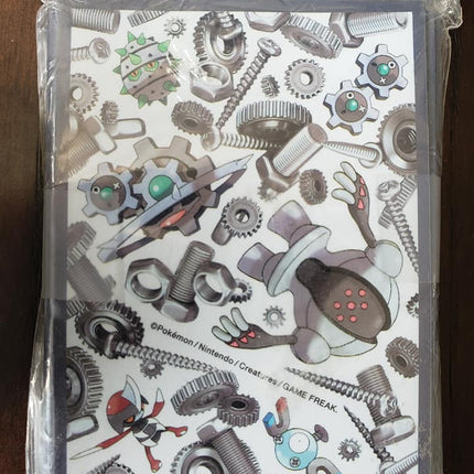Metal Pokemon Unite - Registeel and Klingklang - Japanese - Set of 60 Sleeves