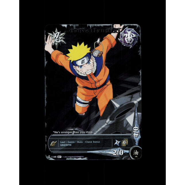 Naruto Uzumaki - 1168 - NM - 1st Edition Full Art - S21 - Naruto CCG - D3-102