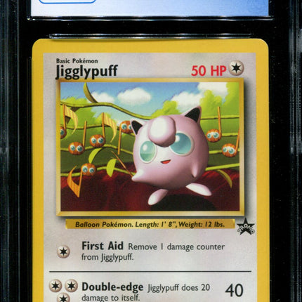 Jigglypuff - 7 - CGC 9.5 - Black Star Promo - First Movie Soundtrack - Pokemon - 54073
