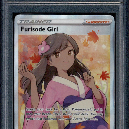 Furisode Girl - 190/195 - PSA 10 - Full Art - Silver Tempest - Pokemon - 73336