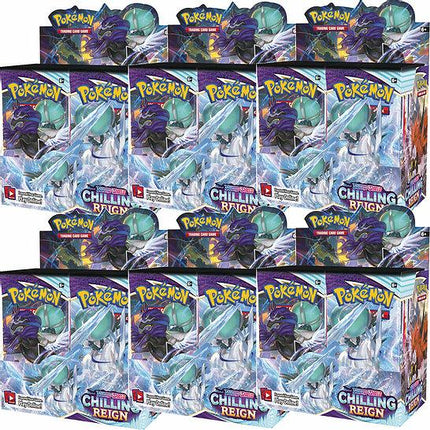 PREORDER - Chilling Reign Booster Box Case - 216 Packs (6 boxes) - Sealed - New - Ships 6/18
