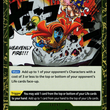 Heavenly Fire - OP04-117 - NM - Rare - English OP04 - One Piece TCG