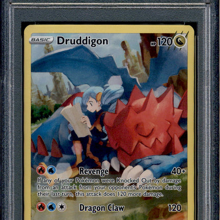 Druddigon - TG09/TG30 - PSA 9 - Character Rare - Silver Tempest - Pokemon - 21943