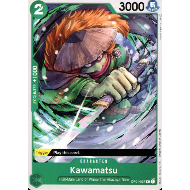 Kawamatsu - OP01-037 - Common - English - One Piece TCG OP-01