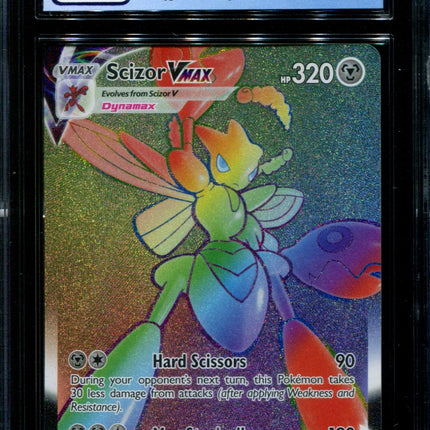 Scizor Vmax - 193/189 - CGC 9.5 Gem Mint - Darkness Ablaze - 68090