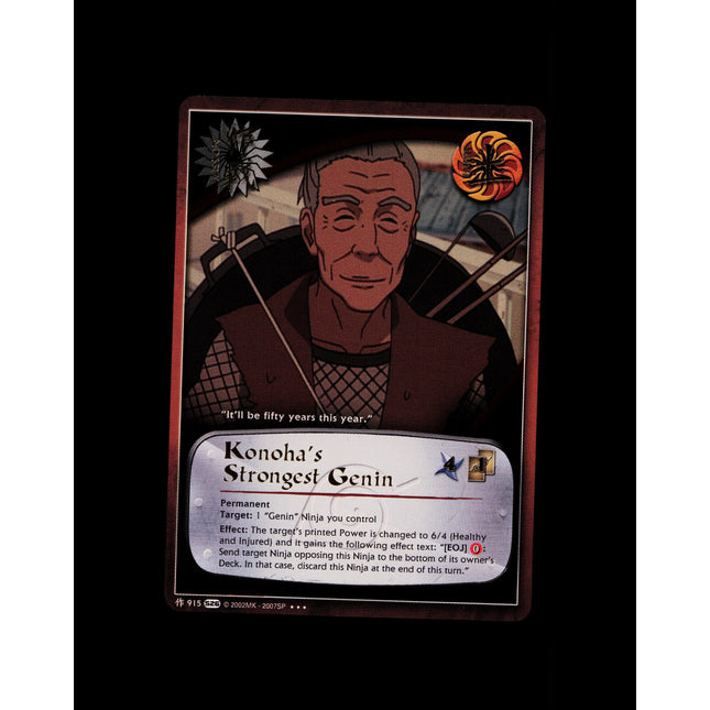 Konoha's Strongest Genin - 915 - NM - Foil - S26 - Naruto CCG - E1-140