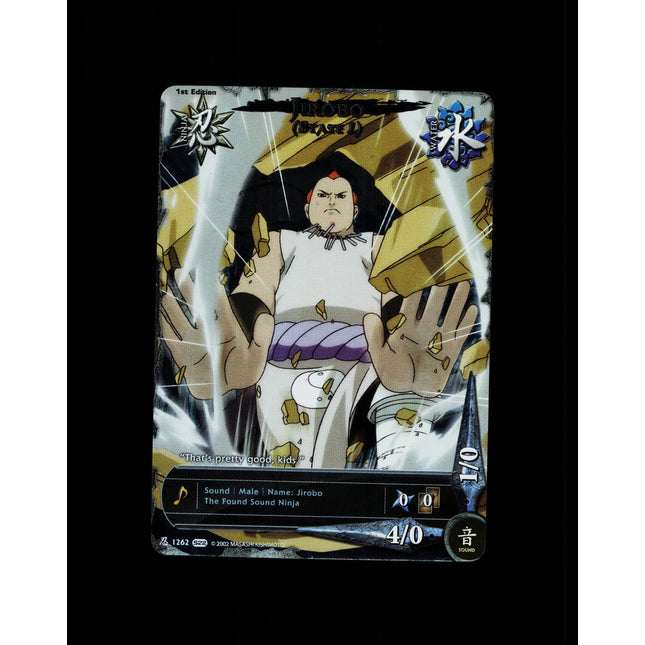 Jirobo (State 1) - 1262 - NM - 1st Edition Foil - S22 - Naruto CCG - D4-24