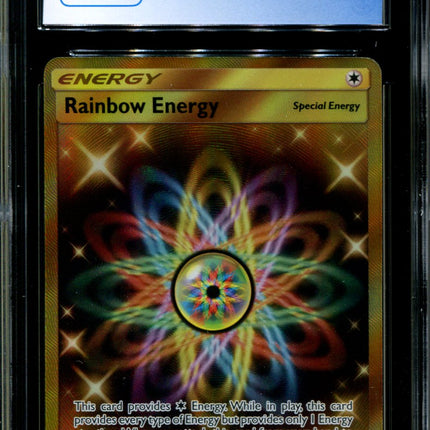 Rainbow Energy - 183/168 - CGC 9 - Celestial Storm - Secret Rare - Pokemon - 91328