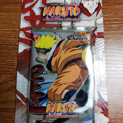 The Chosen - Set 9 - Blister Booster Pack x1 - Naruto Art - Naruto CCG Card Game - Sealed 